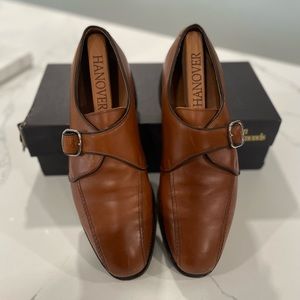 Allen Edmonds Shoes Brown  Leather Slip Ons Oxford Mens Size 11 1/2 D